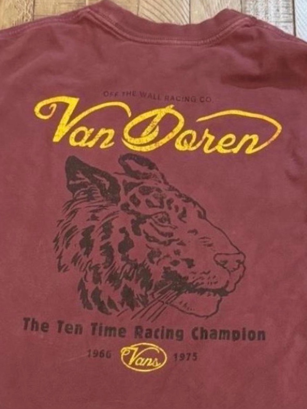 Vans Nan Doren Racing Co Tiger Long Sleeve
